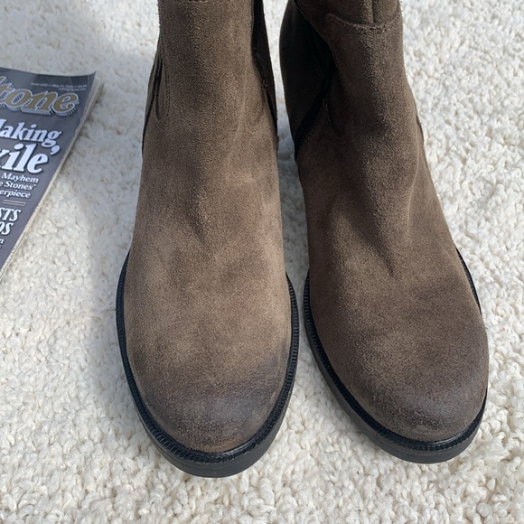 Knee high suede Bos & Co. khaki tan Horton EU40 - Picture 3 of 12